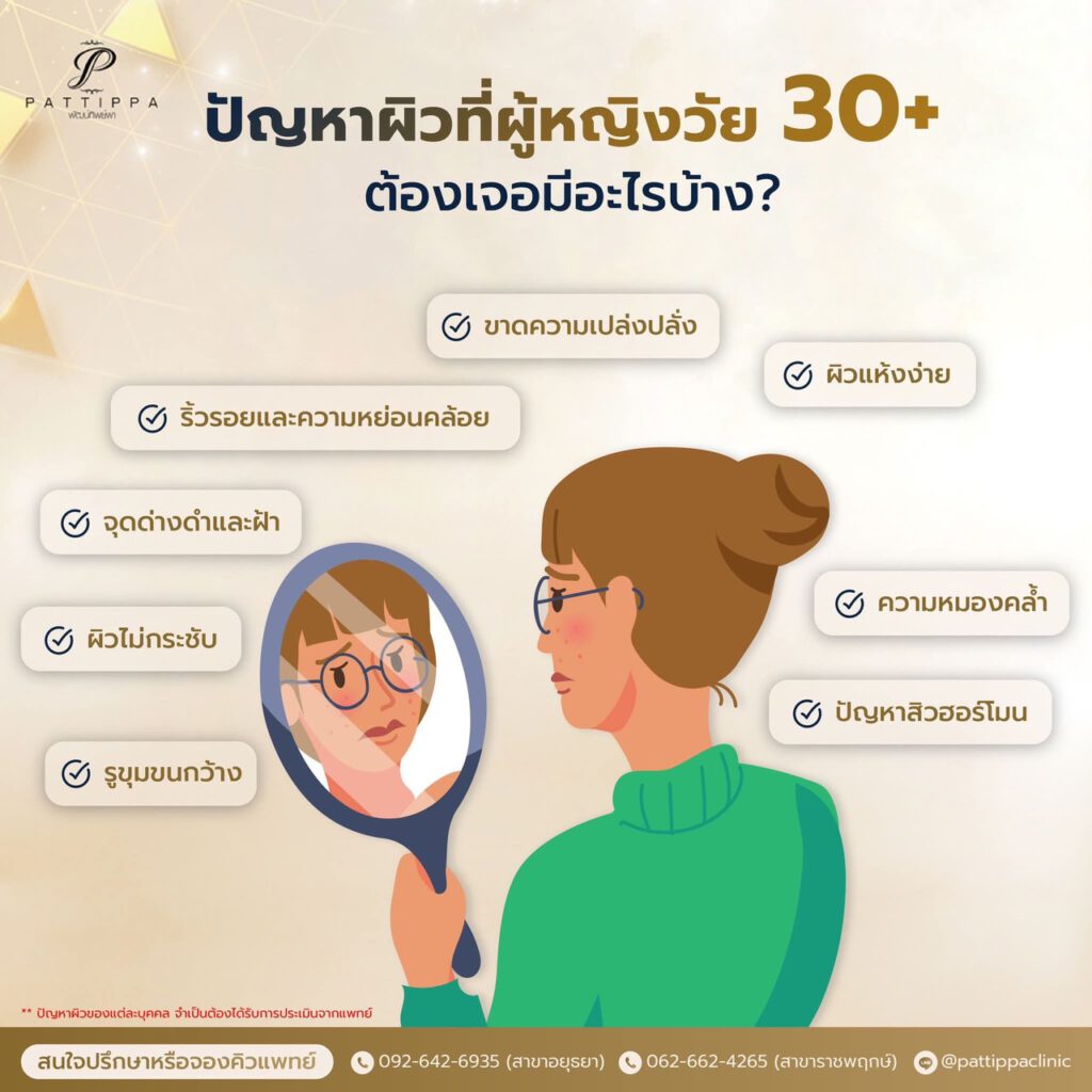 หัตถการที่ควรทํา เมื่ออายุ 30 รวมลิสต์โปรแกรมดูแลผิวเมื่อเข้าสู่วัยเลขสาม